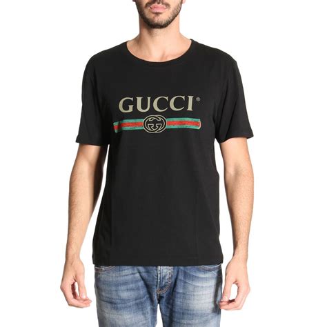 gucci t shirts for men|men's designer shirts Gucci.